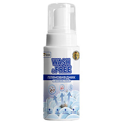Плямовивідник для тканин пінний WASH&FREE, 200 мл