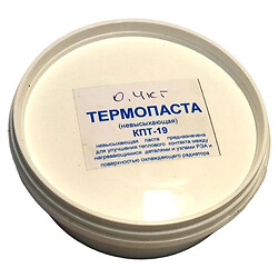 Паста теплопроводна КПТ-19, 400 гр.