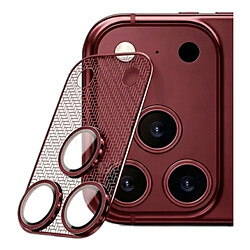 Защитное стекло камеры Apple iPhone 17 Pro / iPhone 18 Pro, G-Glass, Обычное, Бордовый