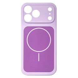 Чехол (накладка) Apple iPhone 17 Pro Max / iPhone 18 Pro Max, Air Beats Two Colors, MagSafe, Лиловый
