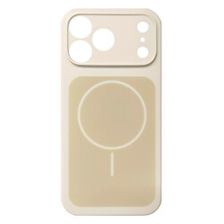 Чехол (накладка) Apple iPhone 17 Pro / iPhone 18 Pro, Air Beats Two Colors, MagSafe, Antique White, Белый