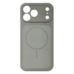 Чехол (накладка) Apple iPhone 17 Pro / iPhone 18 Pro, Air Beats Two Colors, MagSafe, Titanium Gray, Серый