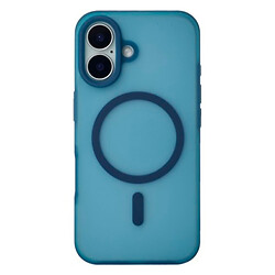 Чехол (накладка) Apple iPhone 17, SoftMatte, MagSafe, Dark Blue, Синий