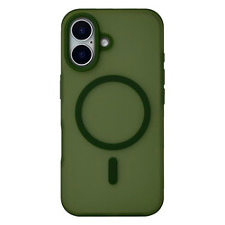 Чехол (накладка) Apple iPhone 17, SoftMatte, MagSafe, Saga Green, Зеленый