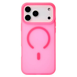 Чехол (накладка) Apple iPhone 17 Pro, SoftMatte, MagSafe, Rose Red, Розовый
