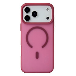 Чохол (накладка) Apple iPhone 17 Pro Max, SoftMatte, Cherry Red, MagSafe, Червоний