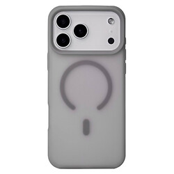 Чохол (накладка) Apple iPhone 18 Pro, SoftMatte, MagSafe, Сірий