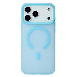 Чехол (накладка) Apple iPhone 18 Pro, SoftMatte, MagSafe, Light Blue, Голубой