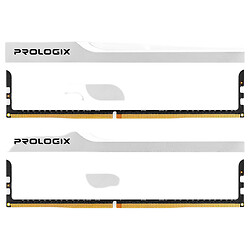 Модуль пам'яті Prologix Onyx PRO32GB3200YW4K, 32 Гб., Білий