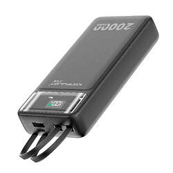 Портативна батарея (Power Bank) Konfulon A39Q, 20000 mAh, Чорний