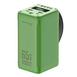Портативна батарея (Power Bank) Konfulon A77Q, 60000 mAh, Зелений