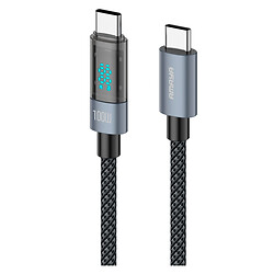 USB кабель Amaya 50CC, Type-C, 1.5 м., Черный