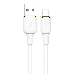 USB кабель Amaya 89C, Type-C, 1.0 м., Білий