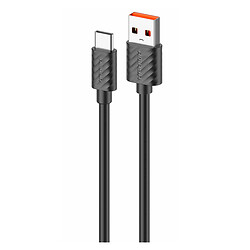 USB кабель Amaya C77, Type-C, 1.0 м., Черный