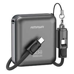 Портативна батарея (Power Bank) Amaya F137C, 10000 mAh, Сірий