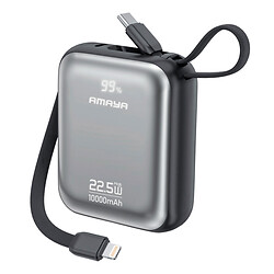 Портативна батарея (Power Bank) Amaya F139C, 10000 mAh, Чорний