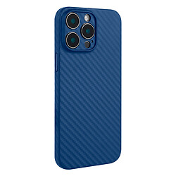 Чехол (накладка) Apple iPhone 15 Pro Max, GETMAN Carbon Ultra Slim, Синий