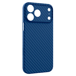 Чехол (накладка) Apple iPhone 17 Pro / iPhone 18 Pro, GETMAN Carbon Ultra Slim, Синий