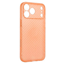 Чохол (накладка) Apple iPhone 17 Pro Max / iPhone 18 Pro Max, GETMAN Carbon Ultra Slim, Помаранчевий
