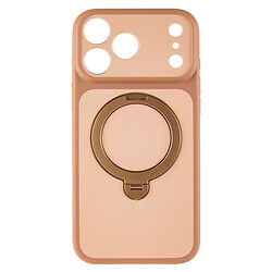 Чехол (накладка) Apple iPhone 17 Pro Max / iPhone 18 Pro Max, Ummi Full Camera HQ Ring, MagSafe, Brown Gold, Коричневый