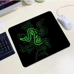 Килимок для миші Voltronic RAZER 13, Чорний/Зелений