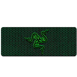 Килимок для миші Voltronic RAZER 26, Чорний/Зелений