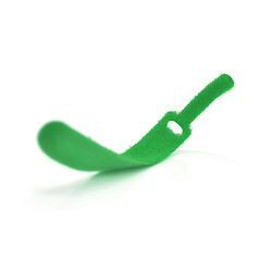 Стяжки на липучке 12*80мм, Зеленый