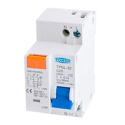 Автомат дифференциальный TOMZN TPNL-32-C25