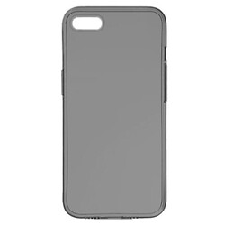 Чехол (накладка) Apple iPhone 5 / iPhone 5S / iPhone SE, Silicone Classic Case, Clear Black, Черный