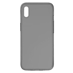 Чехол (накладка) Apple iPhone X / iPhone XS, Silicone Classic Case, Clear Black, Черный