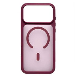 Чехол (накладка) Apple iPhone 18 Pro Max, Color Matte, MagSafe, Burgundy, Бордовый