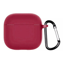 Чехол (накладка) Apple AirPods 4 / AirPods 5, Silicone Classic Case, Rose Red, Розовый