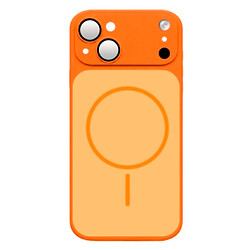 Чехол (накладка) Apple iPhone 13, MagCover, MagSafe, Оранжевый