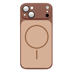 Чехол (накладка) Apple iPhone 13, MagCover, MagSafe, Шоколадный