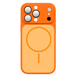 Чохол (накладка) Apple iPhone 13 Pro, MagCover, MagSafe, Помаранчевий