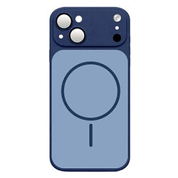 Чехол (накладка) Apple iPhone 14, MagCover, MagSafe, Dark Blue, Синий