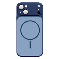 Чехол (накладка) Apple iPhone 15, MagCover, MagSafe, Dark Blue, Синий