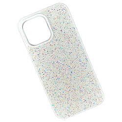 Чохол (накладка) Apple iPhone 14 Pro, Swarovski Diamonds, Білий