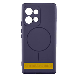 Чехол (накладка) Motorola Edge 60 / Edge 60 Fusion, Air Beats, MagSafe, Midnight Blue, Синий
