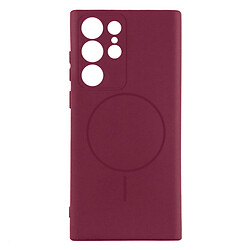 Чохол (накладка) Samsung Galaxy S26 Ultra, Air Beats, Marsala, MagSafe, Бордовий