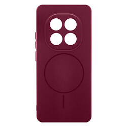 Чехол (накладка) Xiaomi Poco M8 5G / Redmi Note 15, Air Beats, MagSafe, Marsala, Бордовый