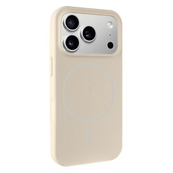 Чохол (накладка) Apple iPhone 17 Pro / iPhone 18 Pro, Air Beats, Antique White, MagSafe, Бежевий