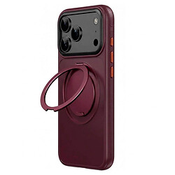 Чехол (накладка) Apple iPhone 17 Pro Max / iPhone 18 Pro Max, Ummi Stylish, MagSafe, Deep Cherry, Вишневый