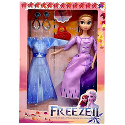 Лялька "Frozen: Ельза", 29 см, шарнірні суглоби, аксесуари, в коробці, БЛАКИТНИЙ-БУЗКОВИЙ, Mic