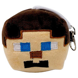 Мягкая игрушка-брелок "Майнкрафт/Minecraft", 8 см, Mic, Коричневый