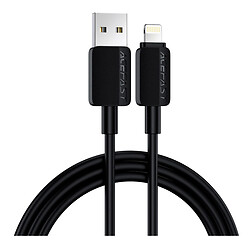USB кабель AceFast C26-02 Apple iPhone SE 2022 / iPhone 14 Pro Max / iPhone 14 Plus / iPhone 14 Pro / iPhone 14 / iPhone 13 Pro / iPhone 13 Mini / iPhone 13 / iPhone 13 Pro Max / iPhone 12 Mini / iPhone 12 Pro Max, Lightning, 1.2 м., Черный