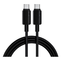 USB кабель AceFast C26-03, Type-C, 1.2 м., Чорний
