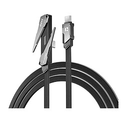 USB кабель Remax CB53 Enjoy, Type-C, 1.2 м., Чорний