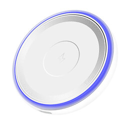 Беспроводное ЗУ XO CX042 Blue Light, Белый