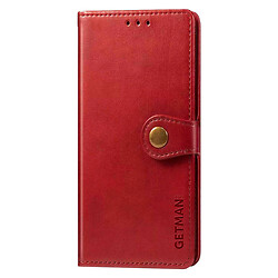 Чохол (книжка) Xiaomi Poco C55 / Redmi 12C, GETMAN Gallant, Червоний